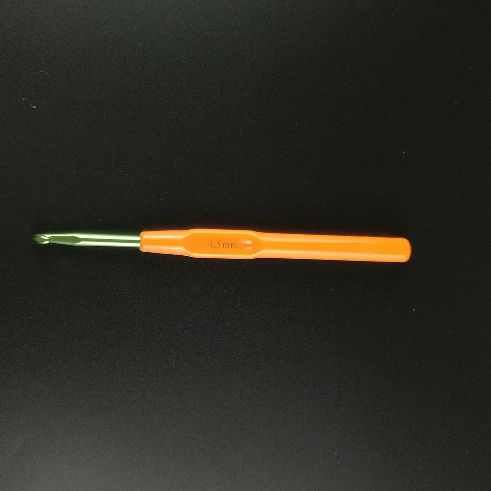 6 размеров разноцветные, алюминиевые Пластик ручка крючки вязальные Вязание спицы для пряжи вязаный Набор 2,5 мм 3,0 мм 3,5 мм 4,0 мм 4,5 мм 5,0 мм
