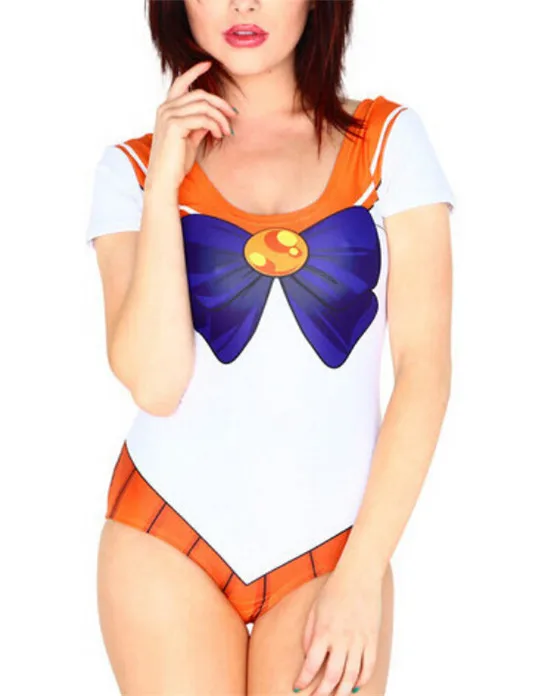 Новинка, женский красивый сексуальный аниме Сейлор Мун Хино Рей/Сейлор Марс супер костюм для косплея, Цельный купальник, набор