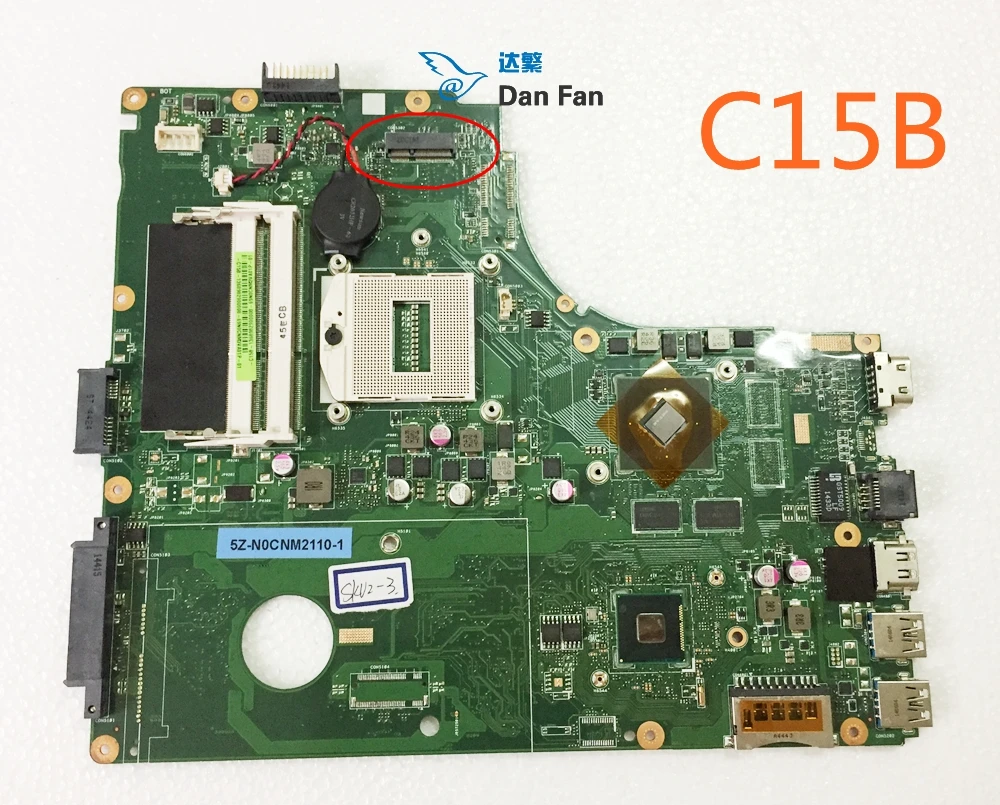 Для PEGATRON K56L C15B материнская плата для ноутбука C15B REV: 2,0 материнская плата протестирована полностью