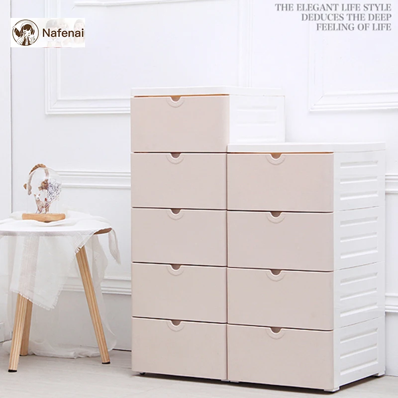 

Simple storage cabinet Office creative storage box Movable plastic container clothes and kitchen storage box drawer divider