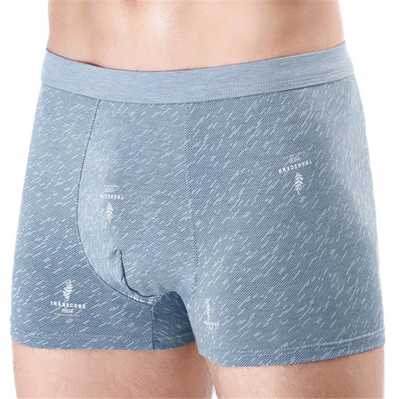 Online Sale Mens Strong Wear Underpants Homme Comfortable Stretch Rubber Belt Boxer Shorts 4pcsBox-9