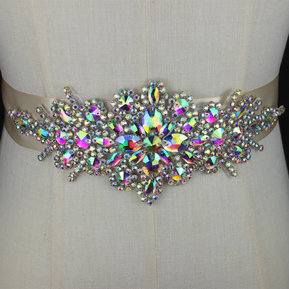 Wedding Dress Belt Bridal Ribbon Waistband Sash Belt Accessories Evening Dress Prom