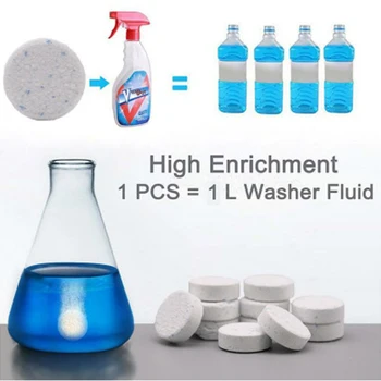 

Dropshipping 50/20/10Pcs Multifunctional Effervescent Spray Concentrate Cleaner Clean Spot Toilet Home Cleaning Tool Car Washer