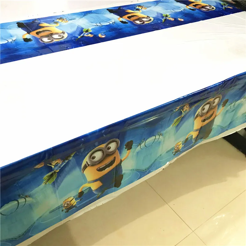 

1pcs Minions Colorful Tablecloth Decorations Kids Boy&Girl Event Party Supplies Baby Shower Birthday Party Minions Tablecloth