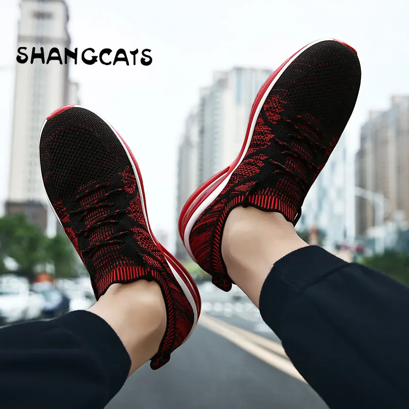 

Original Brand Beathable Mesh Male Casual Shoes Loafer Men Sock Shoes Loafers Boys Ultralight Sock Trainers Men Socks Sneakers