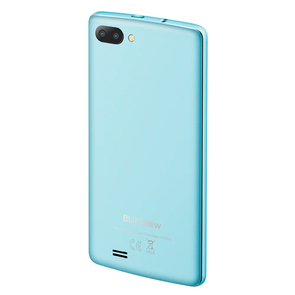 Original Blackview A20 Smartphone 18:9 5.5 inch Android Go dual Camera 1GB RAM 8GB ROM MT6580M 5MP 3G Mobile phone