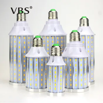 

High Power E27 LED Corn Bulb Aluminum PCB Cooling 5730SMD AC85V-265V 12W 20W 25W 35W 40W 50W No Flicker LED Spotlight Bulb Lamp