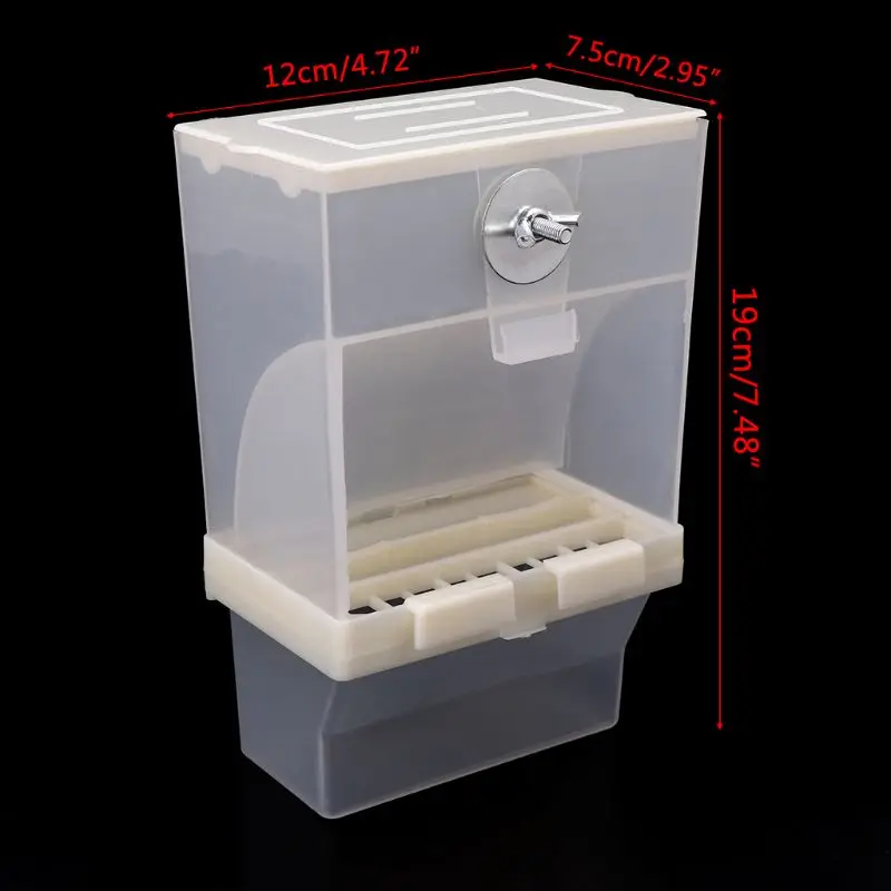 Автоматическая Птицы Фидер Поильник для птиц поливальщик питьевой контейнеры для еды корма для хранения стакана воды коробка для домашних