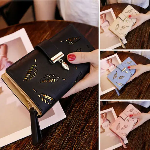 

Women Lady Clutch Leather Wallet Long Card Holder Phone Case Purse Handbag Hot