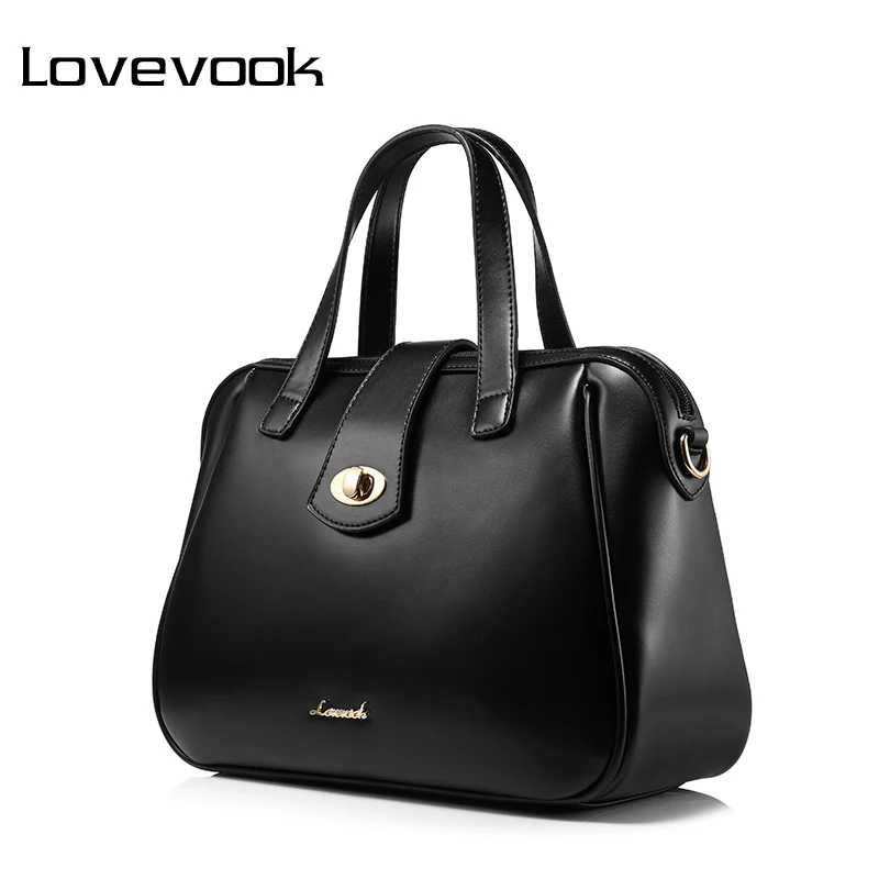 

LOVEVOOK brand handbag women medium shoulder bag female casual tote satchel top handle bag Black/Green/Wine Red