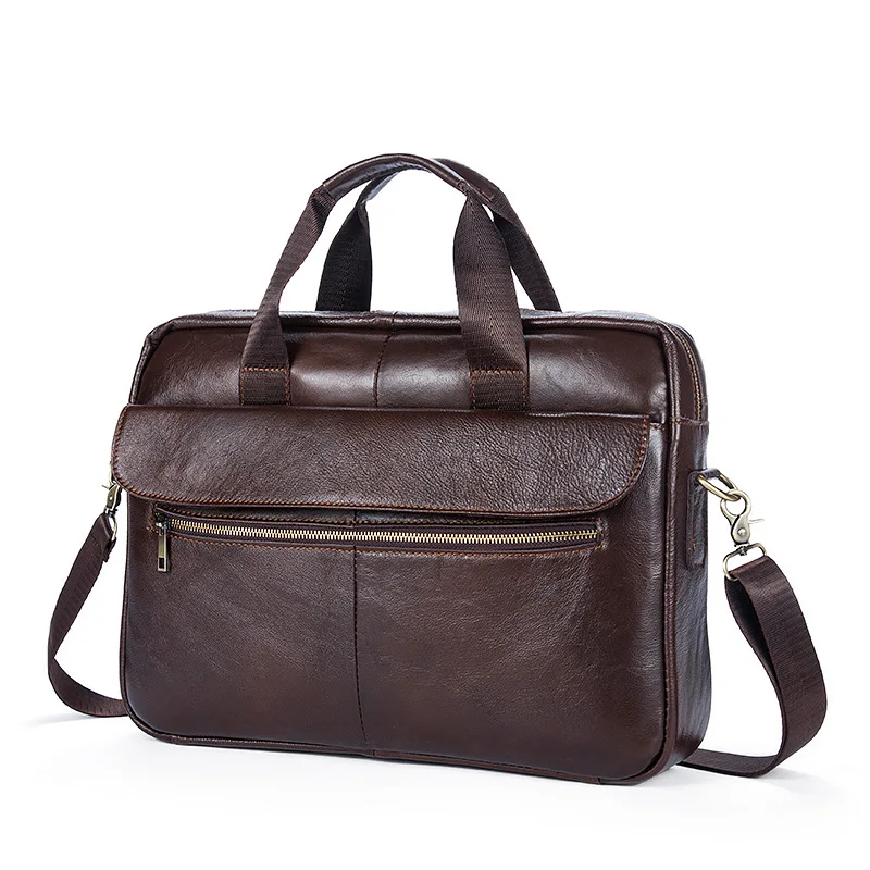 Пояса из натуральной кожи для мужчин мешок бизнес мужчин's портфели 14 "ноутбук сумка Ретро Crossbody сумка через плечо; сумка мужчин