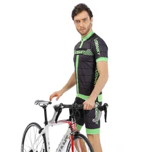 Велоспорт Джерси 15 цветов короткий рукав дышащий коврик цикл Джерси велосипедные Костюмы