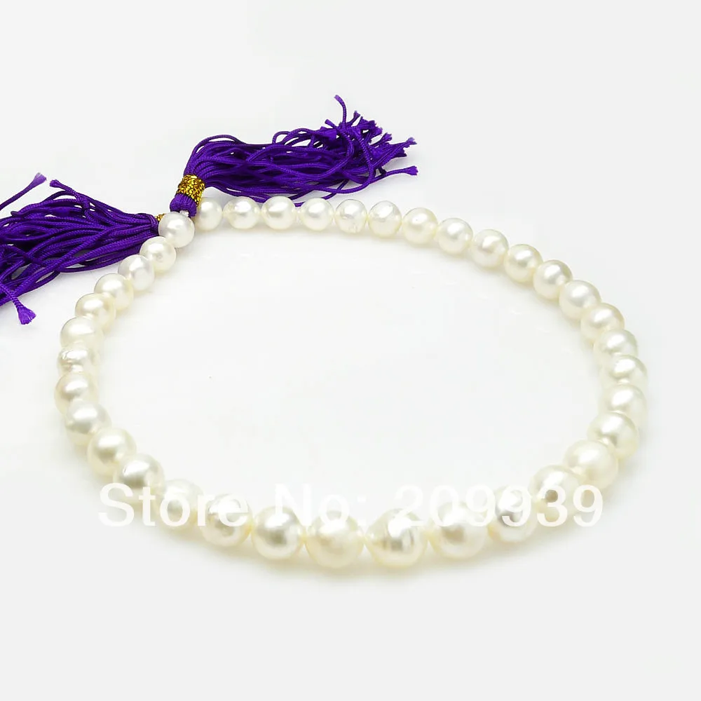 

Free shipping 003214B EAUTIFUL!WHITE!BAROQUE 10-12MM NATURAL SOUTH SEA PEARL NECKLACE!14 GOLD CLASP