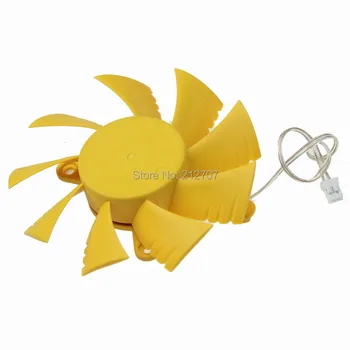 

2 Pieces Gdstime Computer PC VGA Video Graphics Card Heatsink Cooler Cooling Fan 75mm 12V 2-Pin