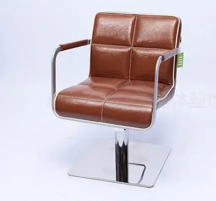 Европейский парикмахерские кресла. стрижка стул. салон стул - Цвет: Красный