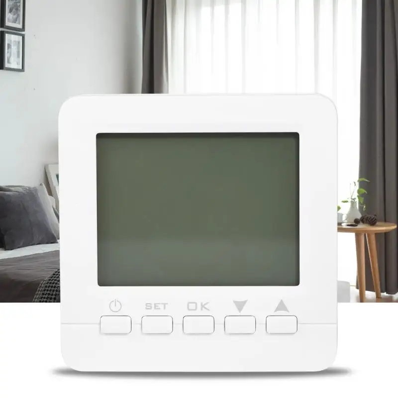 

HY02B05-2 Digital Thermostat Programmable Thermostat 16A Digital LCD Display Heating Temperature Controller Best Offer