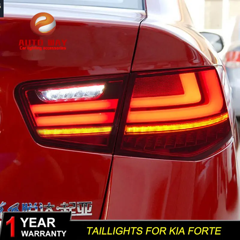 Тюнинг автомобиля тюнинг автомобилей для Kia Forte задние фонари 2014 2018 светодиодные