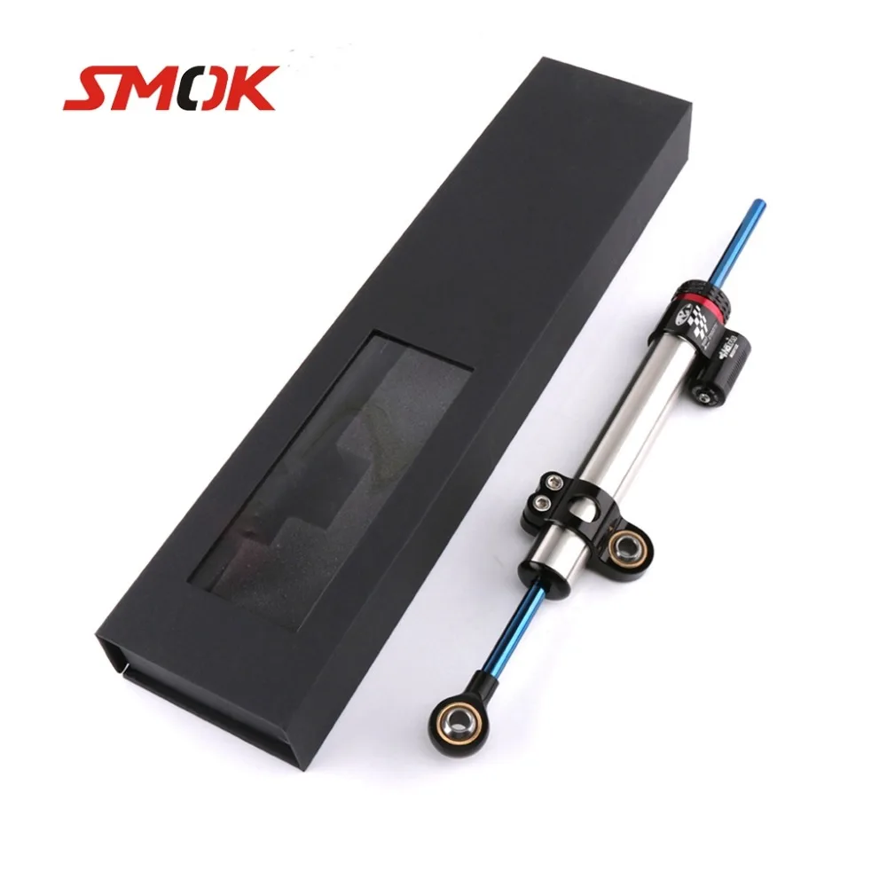 

SMOK Universal Motorcycle Adjustable Steering Damper Stabilizer For Yamaha MT 09 Tracer YZF R6 FZ6 R15 V3 FZ16 R25 XJR 1300
