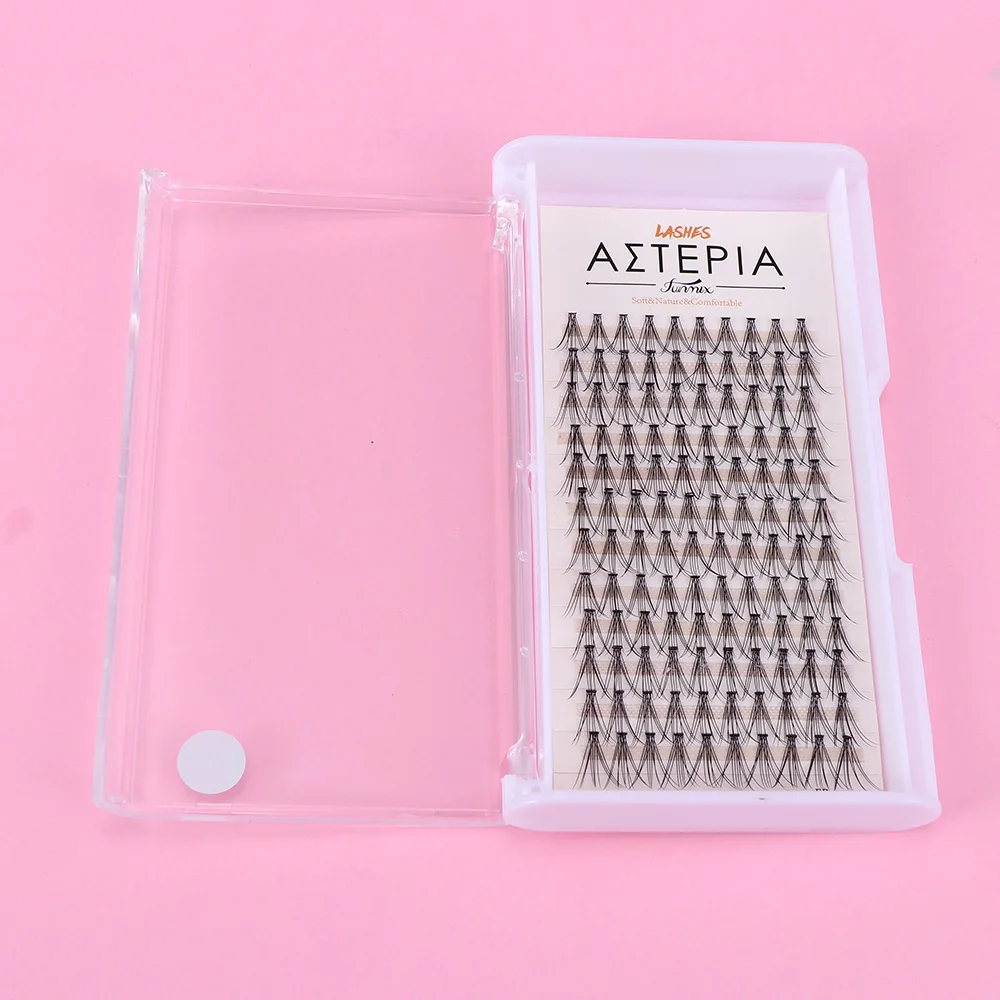 

120 Pcs/Box Women Professional Individual Cluster Eye Lashes Grafting False Lashes for Eyelash Extension Beauty Makeup Tools