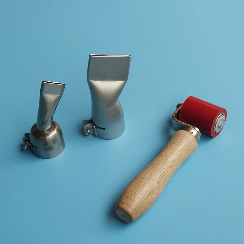 

20mm flat welding nozzles+ 40mm rollers+40mm flat nozzle for handheld hot air welder