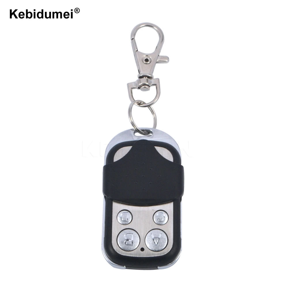 

433MHz 4 Channel Remote Control RF Cloning Duplicator Learning Garage Door Opener Copy Controller for Security Alarm Motorcycles