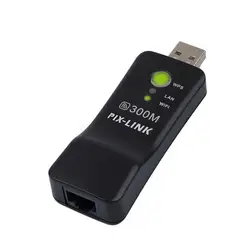 300 Мбит/с 2,4 ГГц Универсальный USB беспроводной Wifi ретранслятор расширитель диапазона AP режим с Rj-45 Ethernet для samsung sony LG Smart TV
