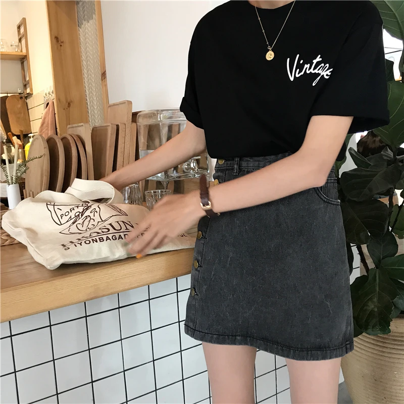 2019_sexy_button_high_waist_streetwear_korean_mini_denim_skirt_short_jean_skirts_women's_plus_size_5xl_summer_women_blue_black_1