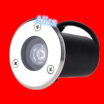 

IP68 Waterproof 1W 3W 85-265V/12V LED Outdoor Ground Garden Path Floor Underground Buried Light Yellow ,Blue Red ,Green and Blue