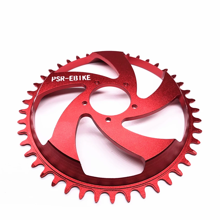 Excellent New design 44T aluminium alloy Chainring for banfang BBSHD mid drive motor kit 4