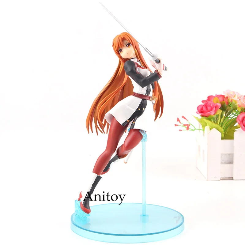 Anime Sword Art Online Figure Asuna Action Figure PVC Collection Model Toys