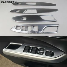 Для Suzuki Vitara окна поднимается крышка Abs Chrome внутренней отделки стайлинга автомобилей наклейки окна поднимается крышка 4 шт./компл