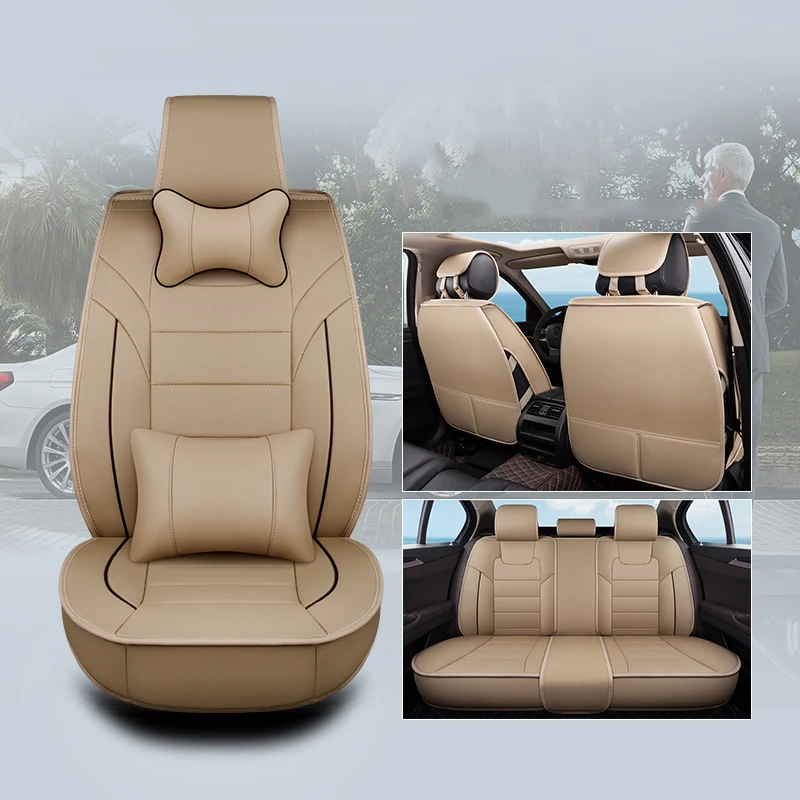 Healthy fiber leather car cushion seat covers universal for Lexus ES330