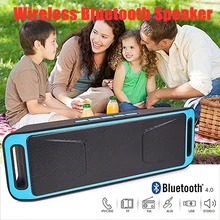 Портативный беспроводной fm-радио Bluetooth колонки Mp3 музыкальный плеер USB Перезаряжаемый радиоприемник 3D стерео радио Поддержка Aux TF FM