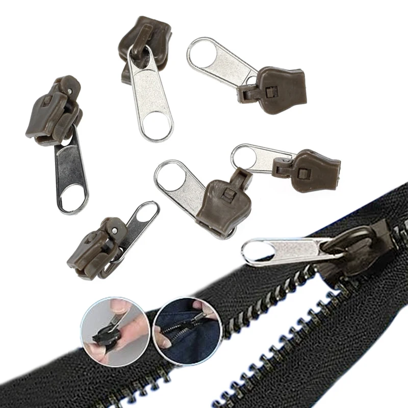 Buy 6pcs/lot Universal Zipper Slider Reusable Zipper