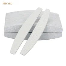 Пилочки для дизайна ногтей серые 100/180 50 шт