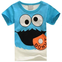 HOT New Summer children clothes boys girls unisex t shirt cartoon patterns kids short sleeve t