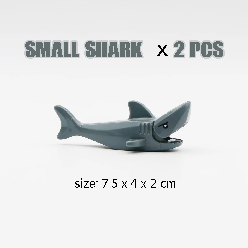 compatible legoed small shark