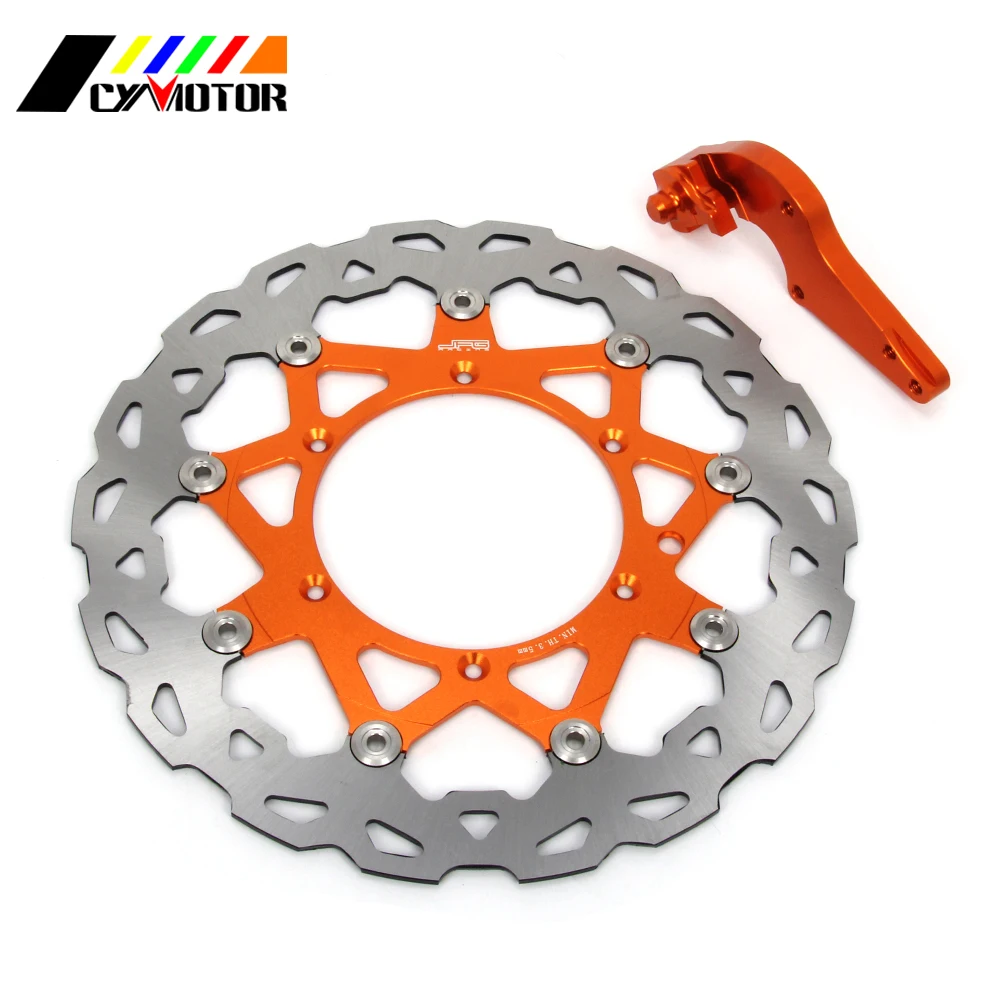 320MM Floating Brake Discs Rotor and Bracket For KTM SX EXC SXS XCW MX MXC XC LC4 125 144 200 250 300 350 380 400 450 500 505