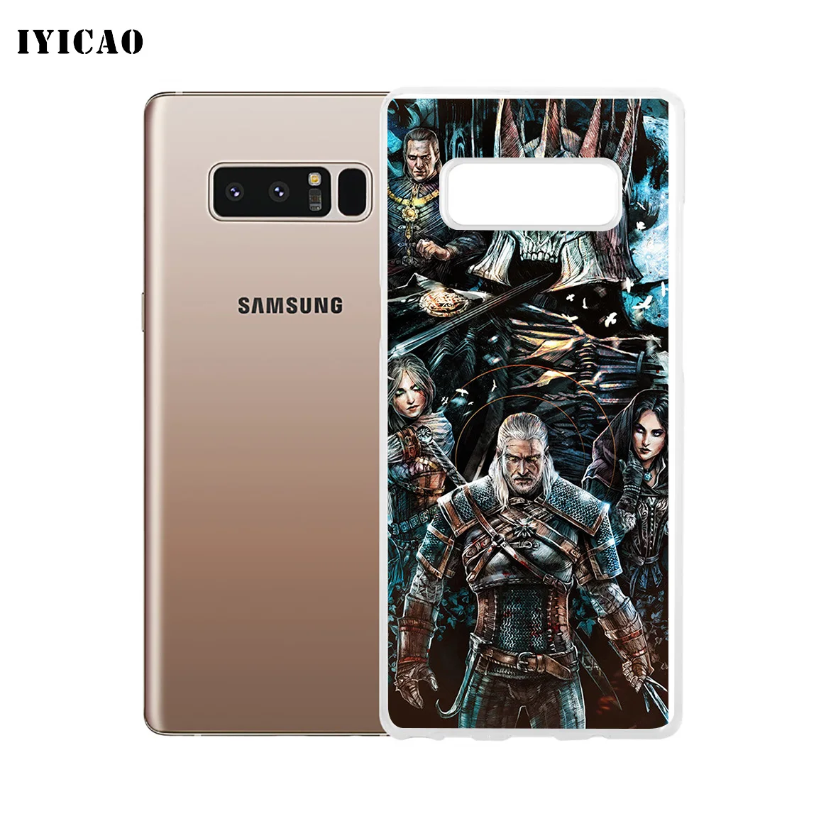 Iyicao Ведьмак 3 игры мягкий силиконовый чехол для телефона samsung A5 A6 плюс A7 A8 A9 J3 J5 J7 Note