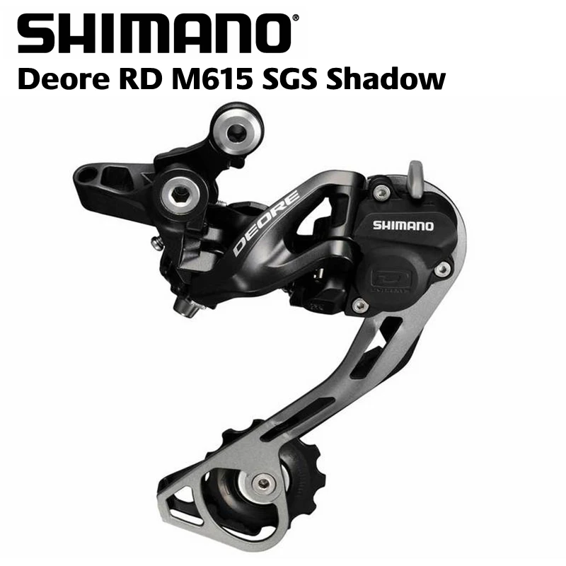 Shimano Deore M610/M615 SGS Shadow RD задний переключатель длинный черный, PCR BEYOND M6000