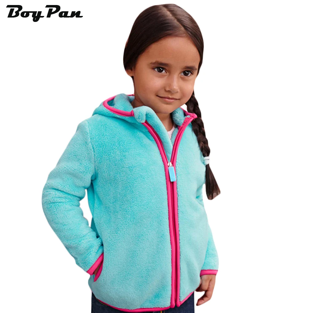 Wisstt New arrival Children Jackets baby sweatshirts , ABCmall Girls Polar Fleece Zipper Hoodie