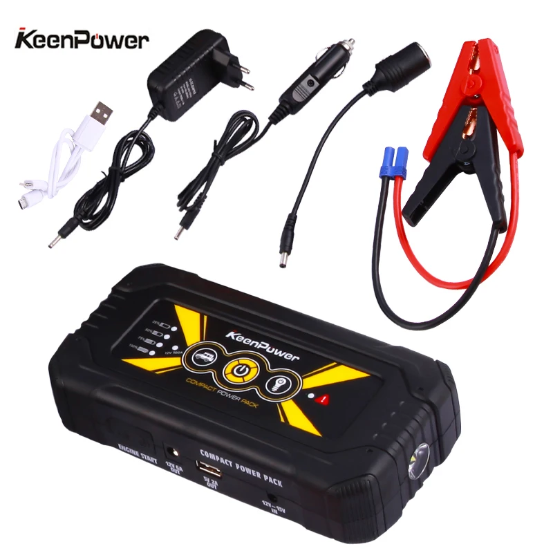 Safest Powerbank 12V 600A 900A multifunctional Car Power font b Battery b font Booster Buster Car