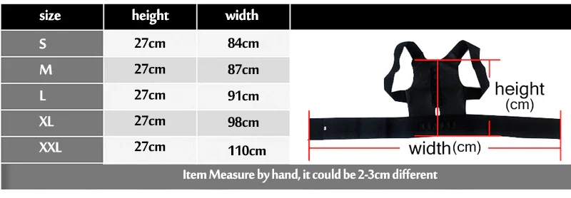 B001-Size