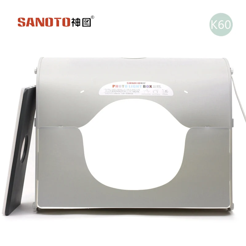 SANOTO софтбокс k60 для 220/110V EU US UK AU LED photo studio Профессиональный портативный мини