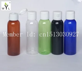 

60ML empty PET travel hand sanitizer bottle with flip top cap,sample bottles,refillable bottle,emulsion lotion bottles WYL