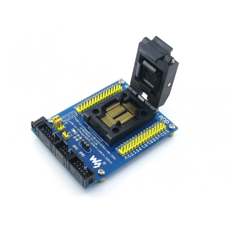 Программируемый адаптер M64 + ADP # ATmega64 ATmega128 ATmega169 mega64 mega128 mega169 TQFP64 AVR тестовый