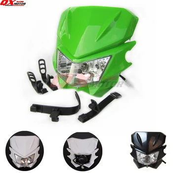 

Universal 12v 35w Vision Headlight Fit FOR KLX 110 KLX 150 KLX 250 Off Road Dirt Pit Bike Motocross motorcycle