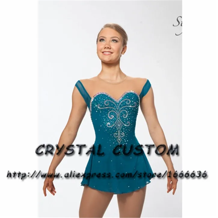 Custom Made to Fit Ice Skating Dresses Graceful New Brand Figure