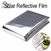 1pc Silver Plant Hydroponic Highly Reflective Film 82×51 Inch Grow Light Accessories Greenhouse Reflectance Coating Plant Covers