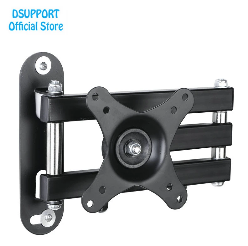 Dsupport MA2720 Articulating Arm tv Mount 180 с вращением; для телевизора плазменный настенный кронштейн lcd для 1"-26" ЖК ТВ-экраны